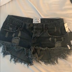 One teaspoon jean shorts
